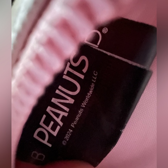 Snoopy Print Backpack with Pink Accents - Picture 7 of 7